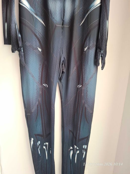 Strój Czarna Pantera Marvel z maską kostium cosplay roz. 190