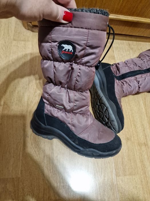 Сапоги для девочки SKANDIA зимние текстиль боковая молния