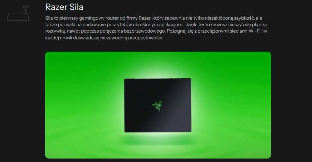 Router Razer Sila Gaming (3000Mb/s a/b/g/n/ac, 2xUSB)