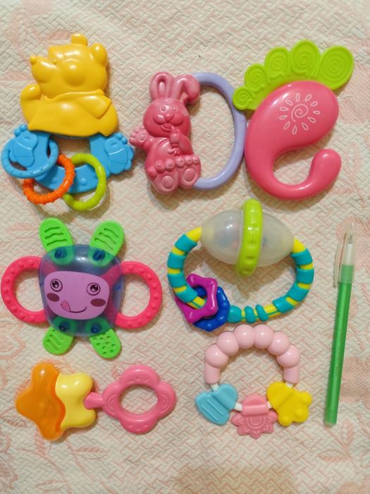 Іграшки брязкальця гризунці підвіски