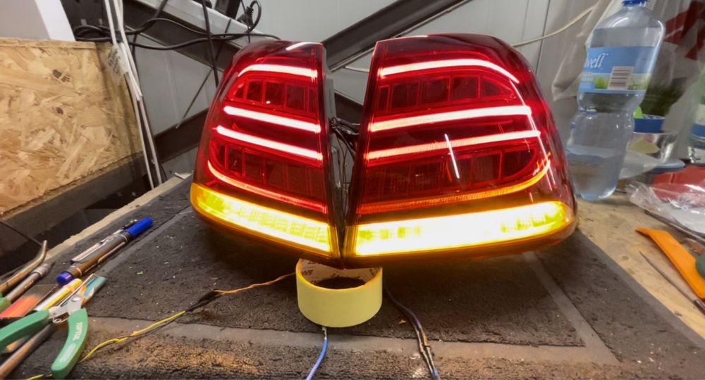 GLE 166 167 sae ece ліхтарі фонарі з амеиканських на європейські