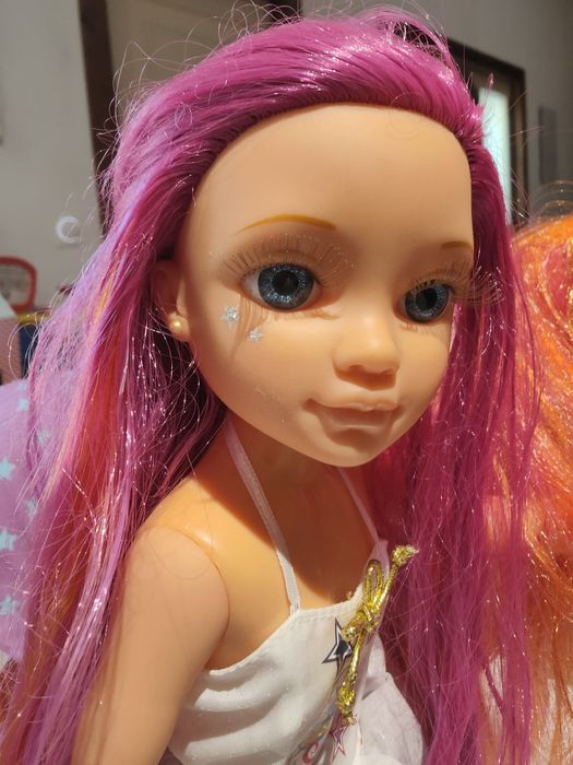 Nancy original - Boneca articulada com cavalo e acessórios