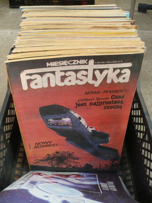 MIESIĘCZNIK FANTASTYKA, 65 Egzemplarzy, Pierwsze Wydania Lata 83-88 !!
