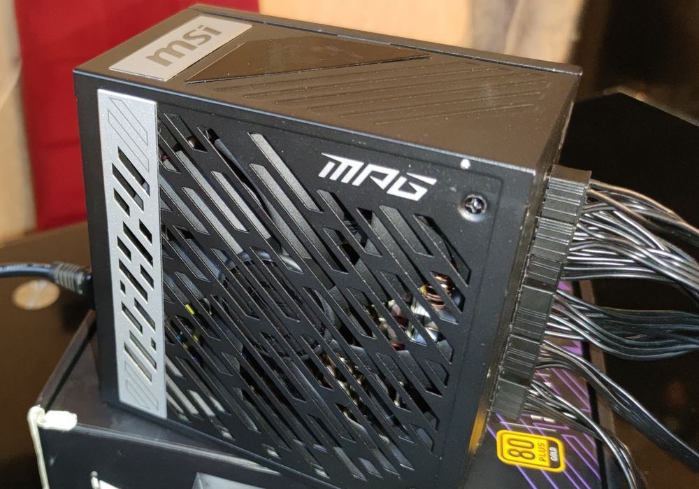 MSI A1000G PCIE5 atx3.0 GOLD модульный блок питания ПК 1000w