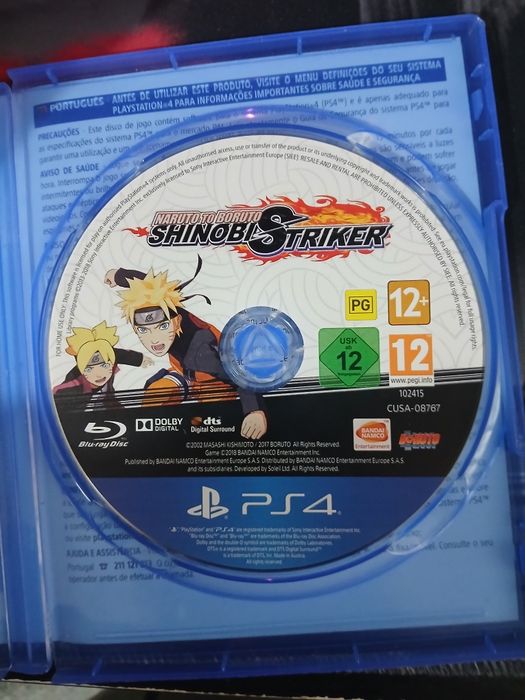Naruto to Boruto shinobiStriker Ps4 (negociavél)