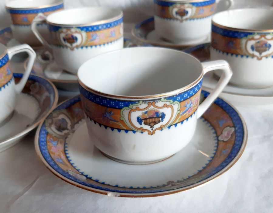 Serviço de Café Fabrica Electro Mecânica Candal 19 peças