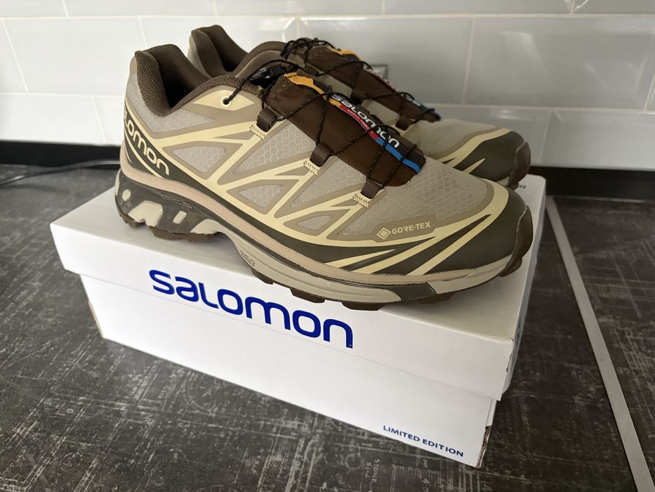 Salomon XT-6 Lab Brown Beige