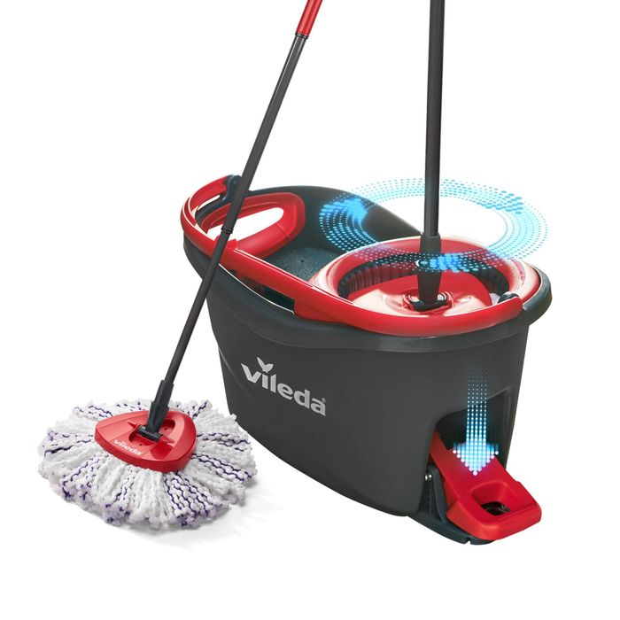 Mop Obrotowy Vileda Turbo 3w1 Mikrofibra 6L Teleskopowy
