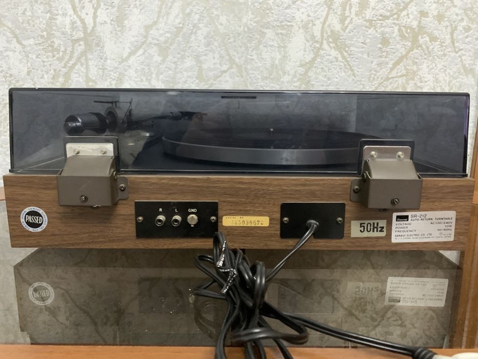 Виниловый проигрыватель Sansui SR-212
