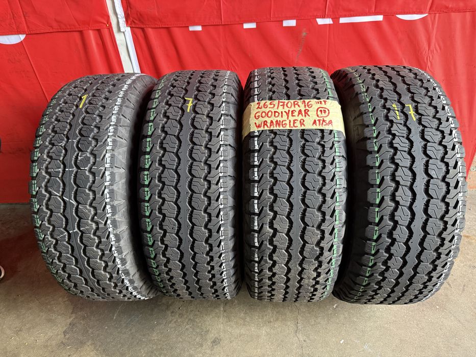 Pneus 265/70/16 Goodyear Todos Iguais Impecaveis