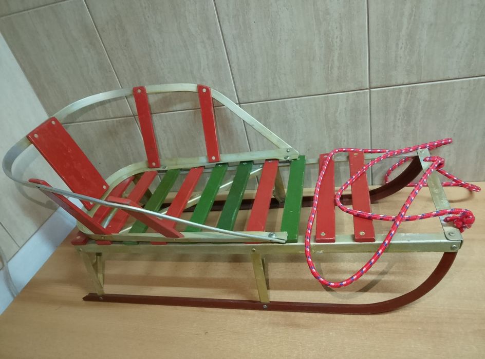 Sanki metalowe długość 75 cm