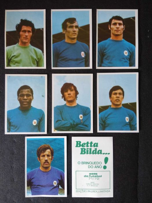Cromos do CF Belenenses Época 1971/72 Novos.