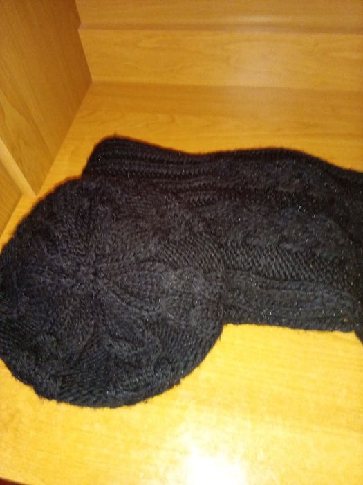 Комплект бирет с шарфиком