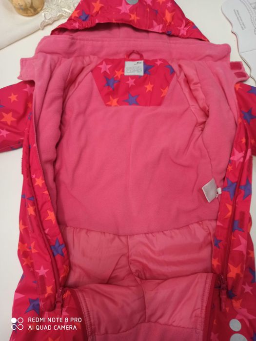 Kombinezon zimowy dla dziewczynki