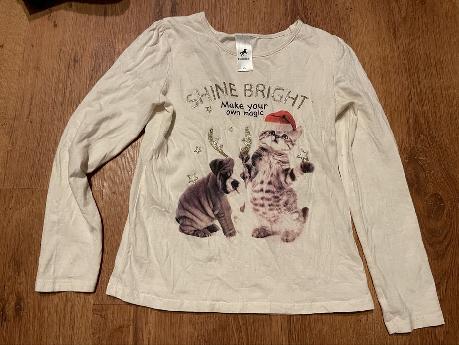 Bluzka świateczna 134 c&a