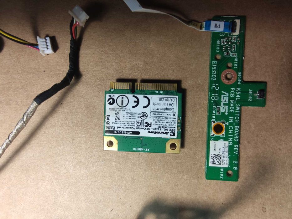 Запчасти от Asus X54h и С