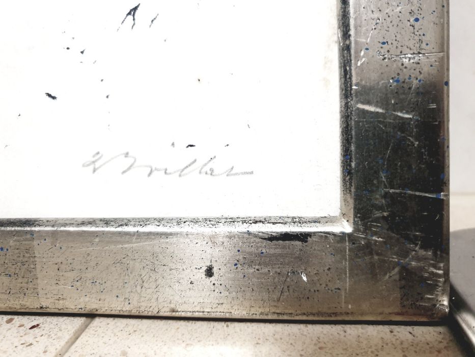 Fantástica  gravura de Laurent Boillat - assinada e numerada