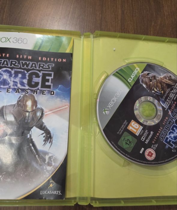 Star Wars force unleashed sith edition Xbox 360