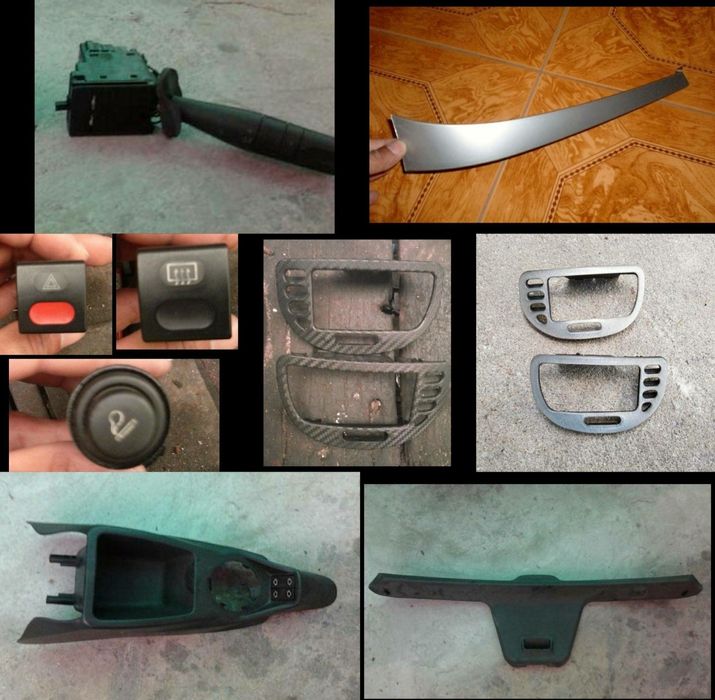 Airbag Botoes Luzes Manete Plastico para citroen saxo