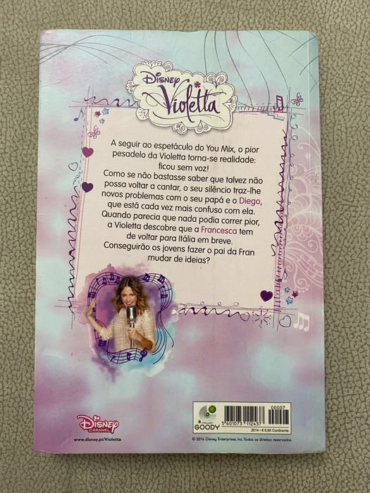 Livro Violetta volume 7
