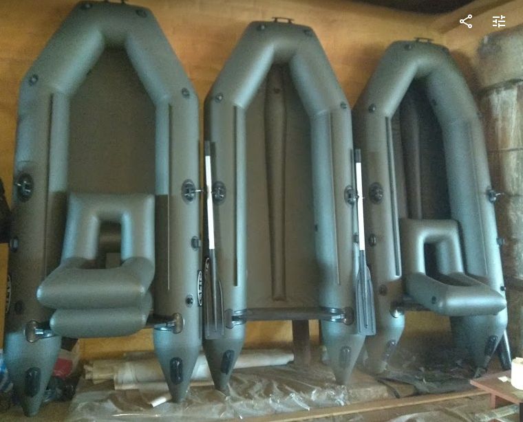 Надувная одноместная Лодка SKIF 190 Армированный ПВХ