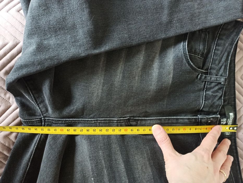 Spodnie z wysokim stanem Jeansy XS/S