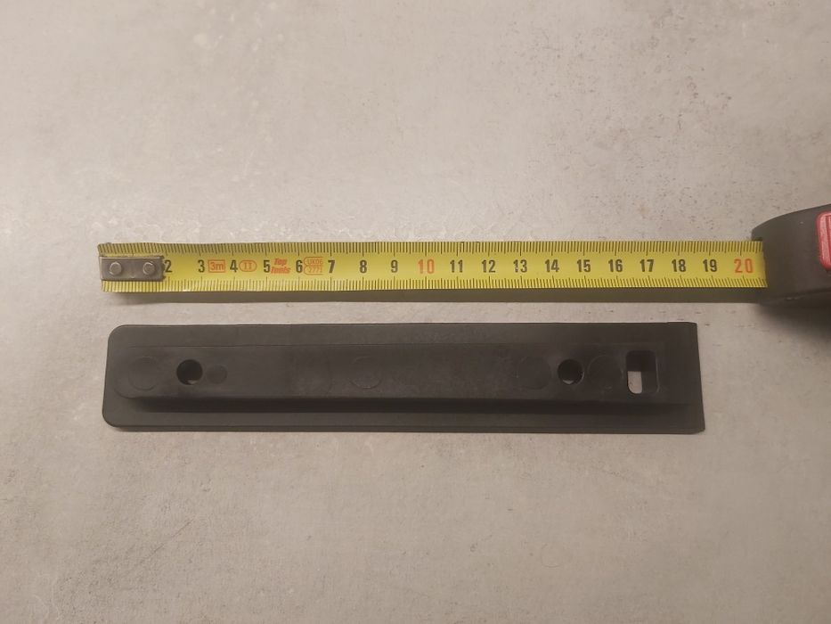 Szyna podstawa fina deski SUP kajaka DIY