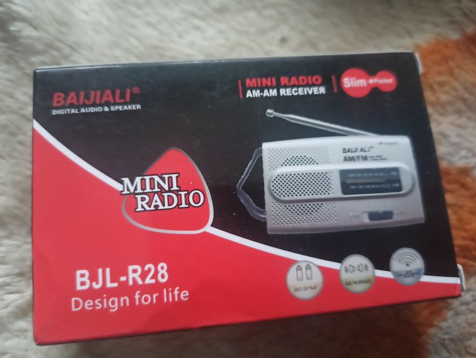 Radio mini na baterie