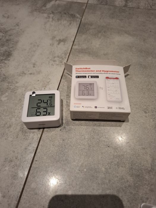 Inteligentny termometr i higrometr nowy