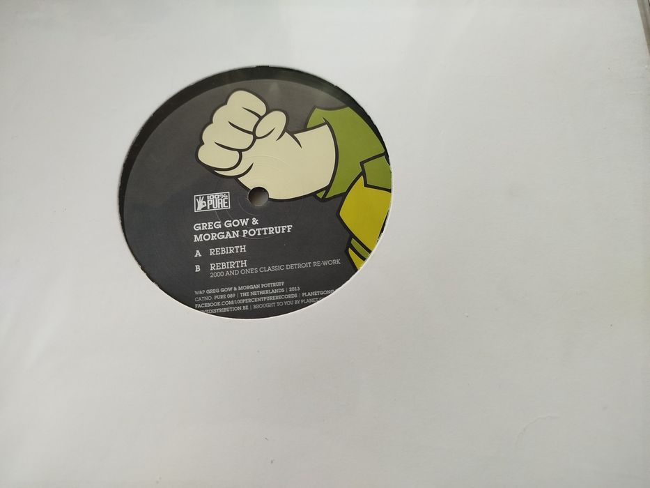 8 płyt winylowch - Oldschool Techno