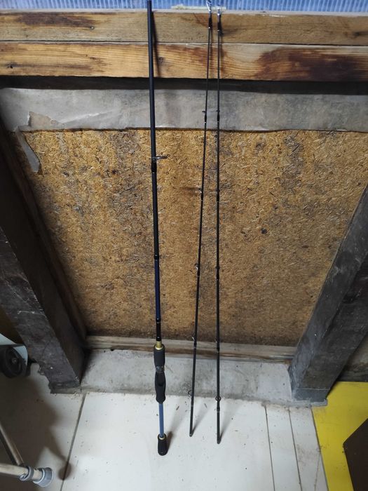 спиннинги Select Nitro 2.44м  Дайва 3м Fishing of Catch 2.1 м  катушки