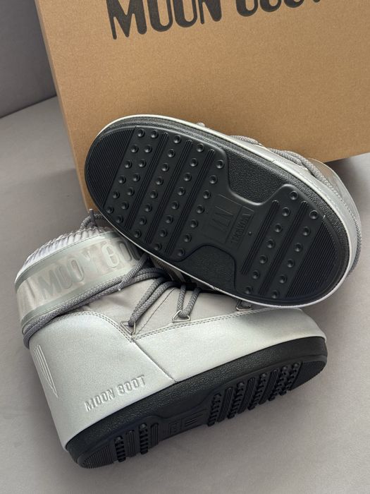 MOON BOOT жіночі зимові сірі | MOON BOOT женские зимние