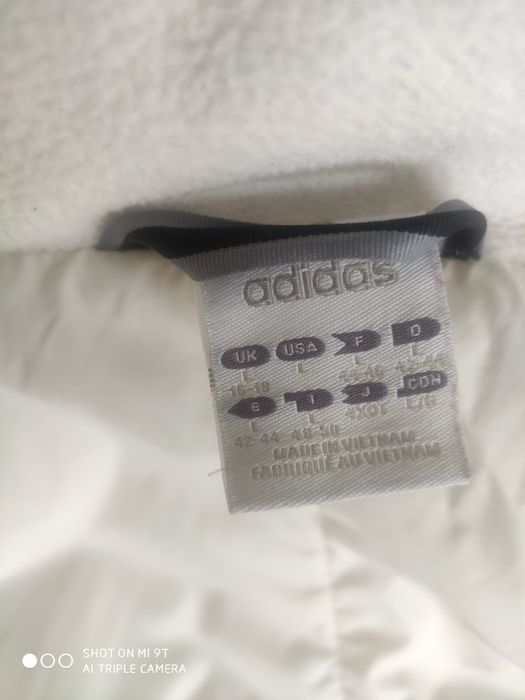 Натуральный пуховик Adidas