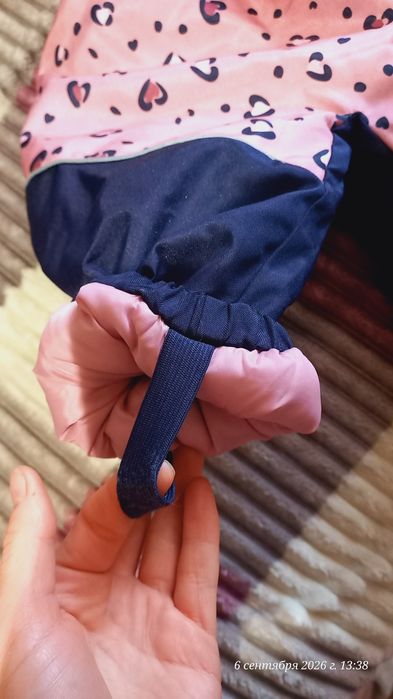 Дитячий комбінезон для дівчинки, теплий осінь зима комбінезон, комбенизон для девочки 80,86