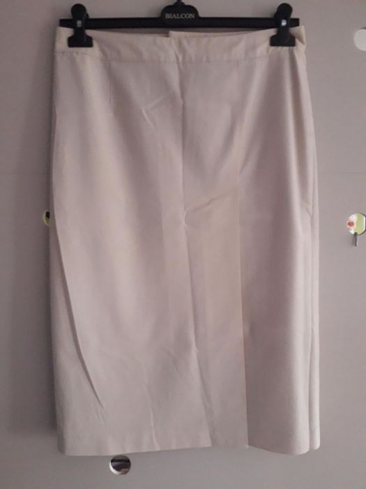 Kostium j. NOWY garsonka 3-częściowa beżowa 38 komunia