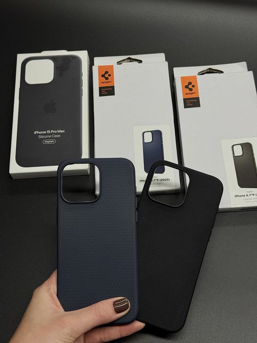 Чохол Spigen iPhone 15 Pro | 15 Pro Max в асортименті