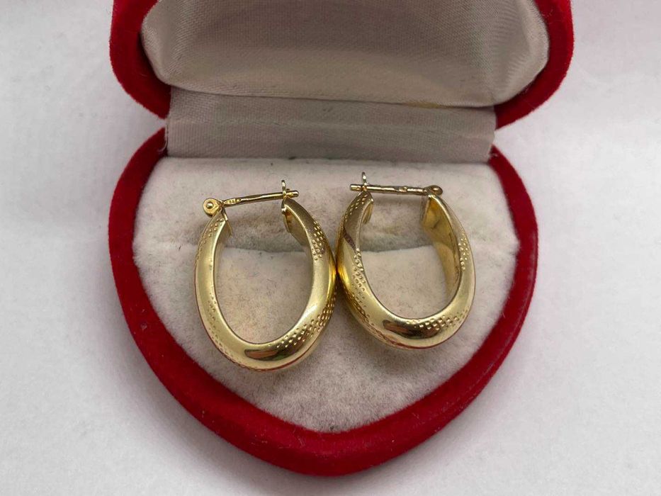 Złote Kolczyki pr.585 3,3g