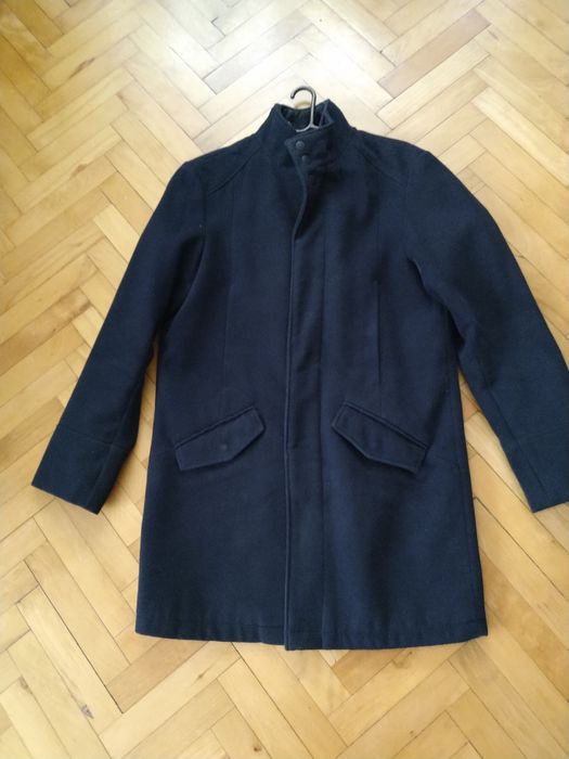 Płaszcz męski czarny M firmy F&F