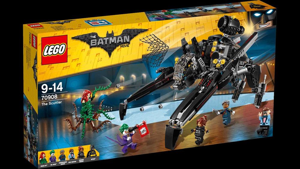 LEGO Batman Movie 70902/70906/70908 - NOVO e Selado