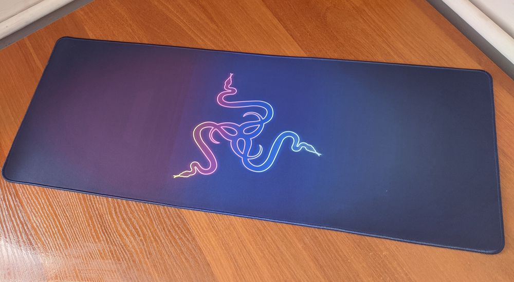 Коврик для клавіатури і мишки 780×300 килимок Razer RGB