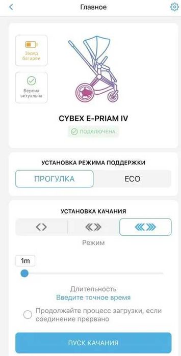 Cybex е-Priam 4 Black 3 в 1