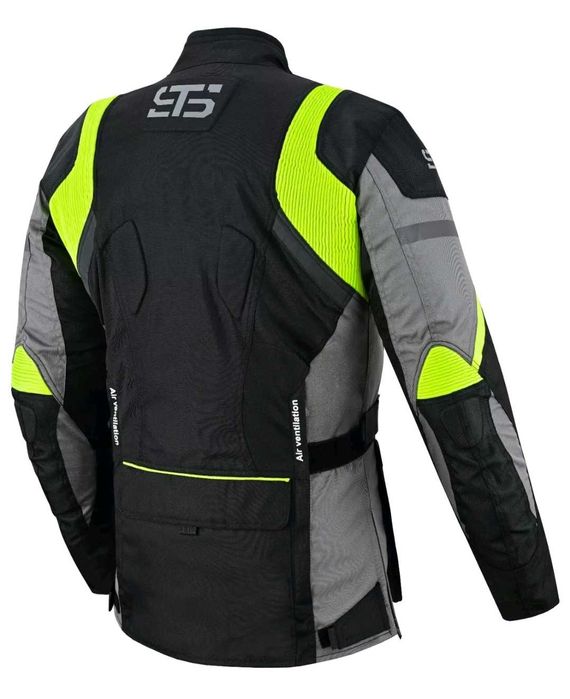 Casaco 2 em 1 c/proteções touring 3 camadas mota scooter novo