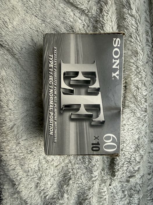 Kasety Sony ef60 nowa w folii