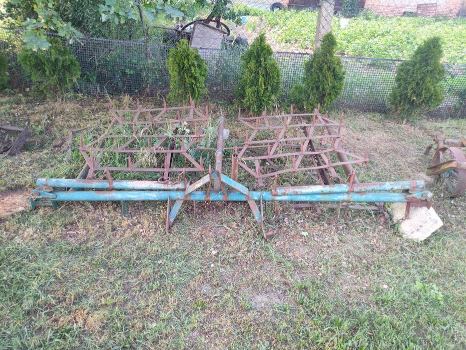 Pług 5skibowy,  brony, kultywator i inne