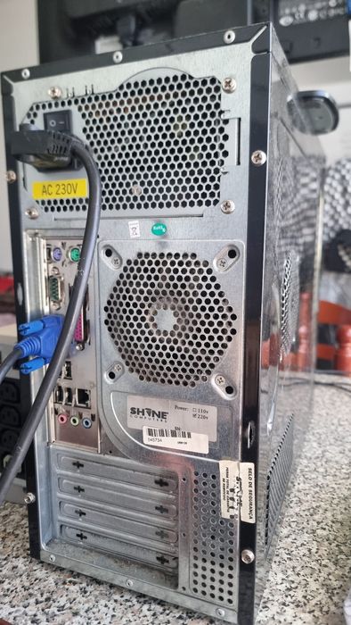 PC Desktop Simples • Pentium Dual Core • 2GB RAM • 148GB Disco