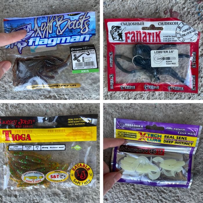 Силиконовые твистера на хищника/рыбалка приманки резина