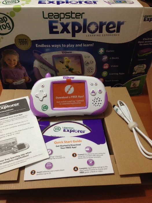 Leap Frog Explorer - Para aprender inglês (Nova)64584409498754120