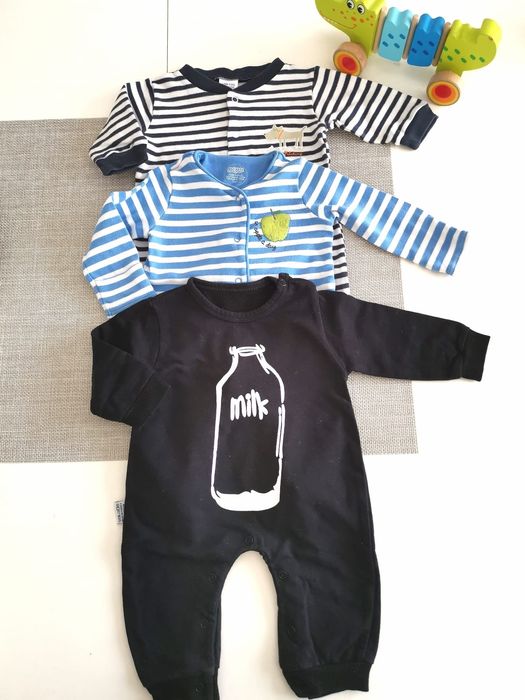 Mamas&Papas śliczne pajacyki/piżamki