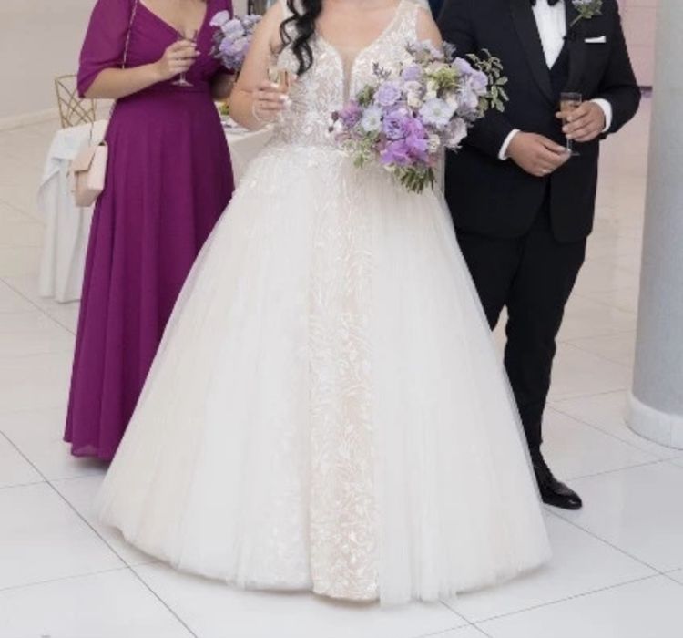 Suknia ślubna księżniczka