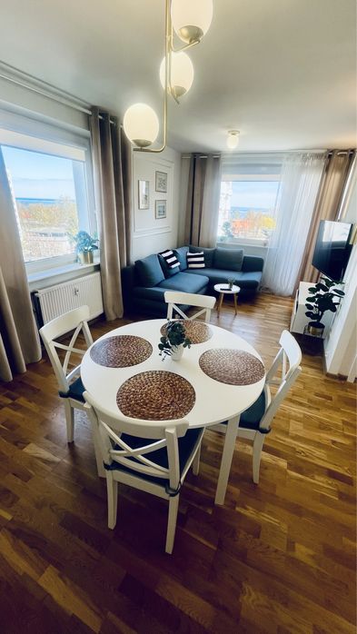 Apartament z widokiem na morze przy bulwarze i plaży!